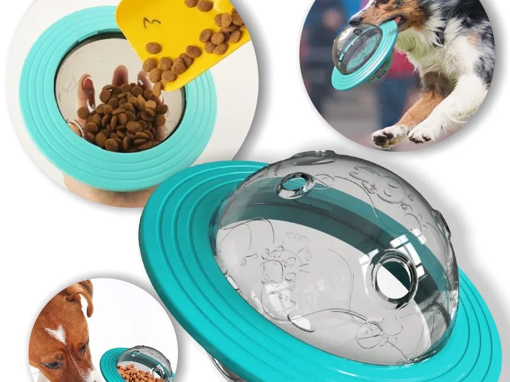 Interactive Dog Toy Treat Dispenser for Small Medium Large Dogs Cats Puppy Outdoor Training Pets Toys French Bulldog Supplies