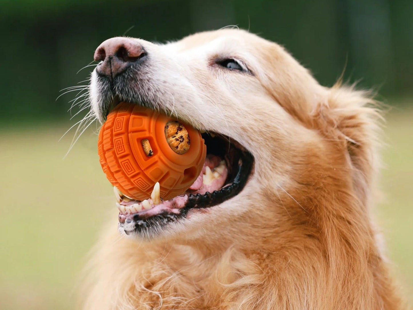 Frozen Dog Treat Ball Rubber Frozen Treat Dog Toys Slow Food Training Frozen Dog Treats Dispenser Interactive Frozen Dog Lick Treat Ball with Treat Tray Mold for Dogs Puppy