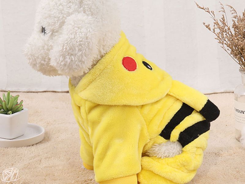 Pet Clothes Autumn Winter Cute Cat Costume Cartoon Cosplay Cat Coat Home Pajamas Hoodie Cat Outfit Kitten Clothes Lovely Fashion
