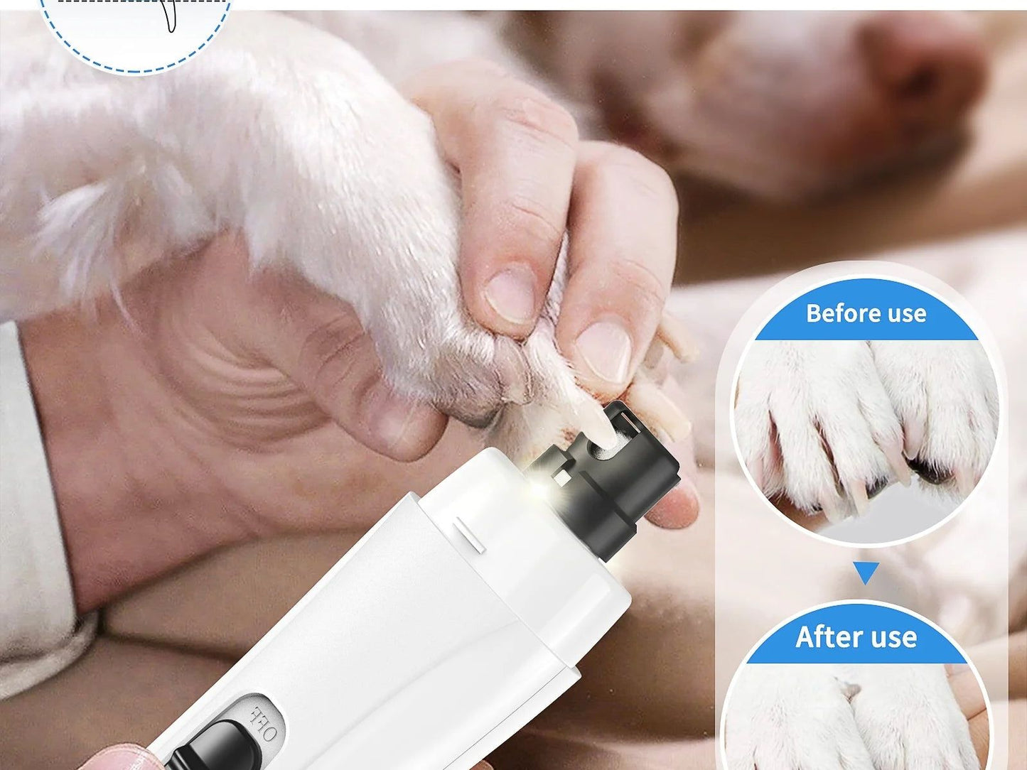 Pet Dog Nail Grinder