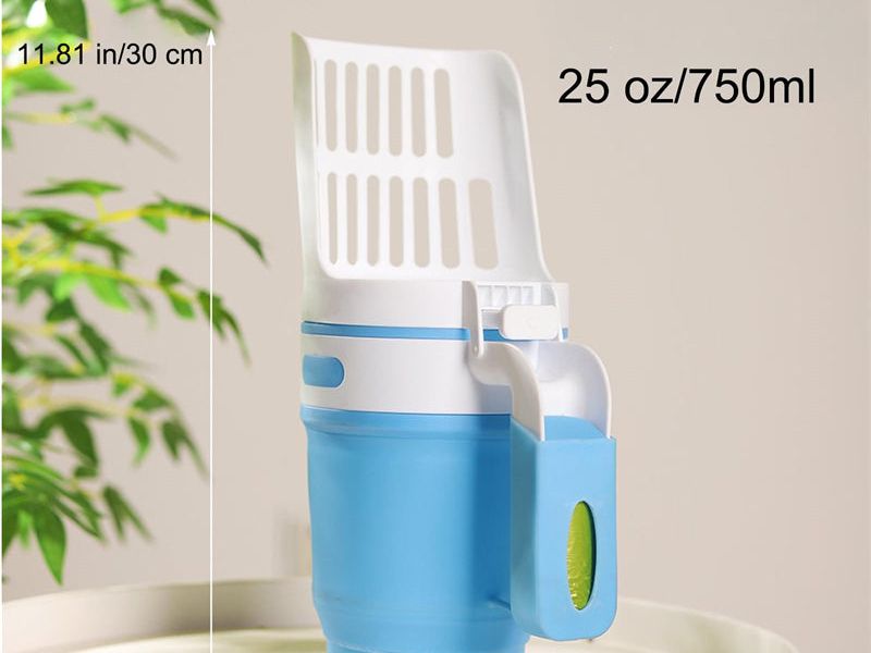 Upgrade Widen Cat Litter Shovel Scoop with Refill Bags Large Cat Litter Box Self Cleaning Cat Waste Bin System Pet Supplies Pet Products