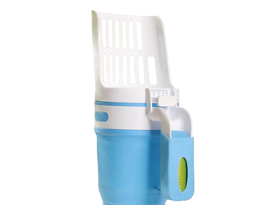 Cat Litter Scoop with Refill Bags – Self-Cleaning System for Easy Cleaning