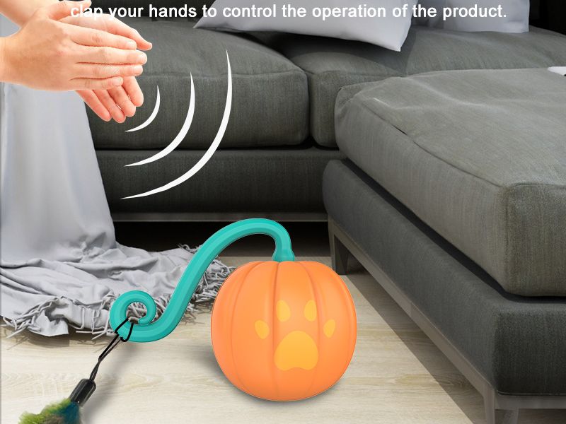 Electric Cat Pets Toy Smart Funny Cat Luminous Ball Pet Products