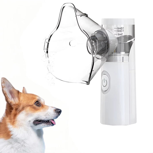 Pet Portable Nebulizer Machine Medical Atomizer Nebuliser Inhalator for Animal Silent Inhaler Humidificador Nebulizador