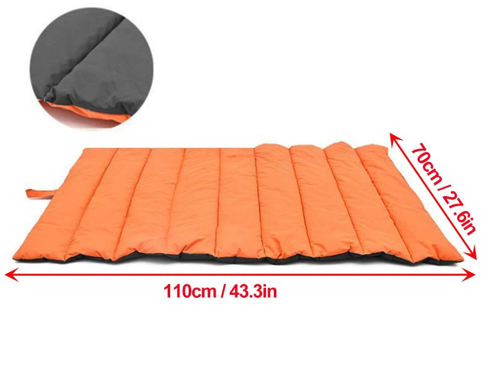 Portable Pet Mat Cat and Dog Mat Outdoor Waterproof Dog Beds for with Storage Carry Bag Outdoor Camping Easy to Clean Mat