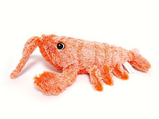 Pet Gravity Shrimp Plush USB Toy