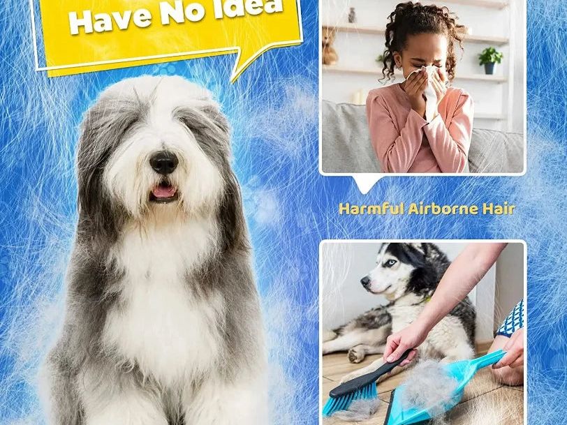 Say Goodbye to Feline Fur: The Purr-fect Pet Grooming Glove for Effortless Cat Hair Removal!