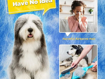 Say Goodbye to Feline Fur: The Purr-fect Pet Grooming Glove for Effortless Cat Hair Removal!