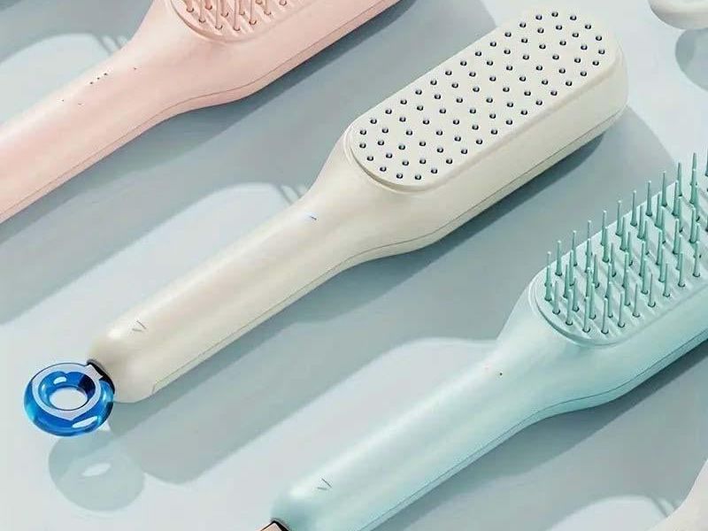 Easy Cleaning Pet Comb Brush (Gookka) Foaming Hair Brush for Soap,Pet Grooming Brush for Cats and Dogs Self-Cleaning Pet