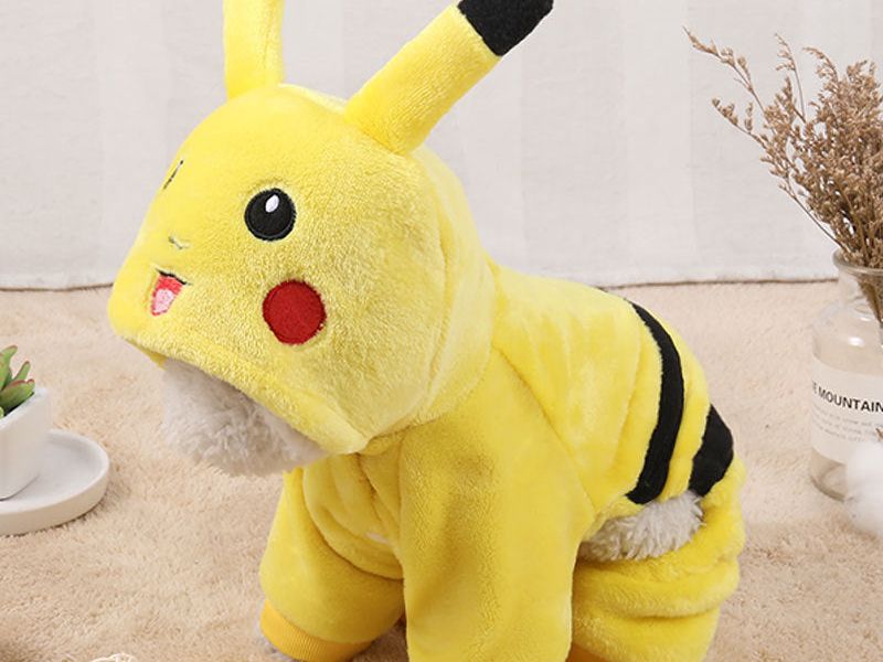 Pet Clothes Autumn Winter Cute Cat Costume Cartoon Cosplay Cat Coat Home Pajamas Hoodie Cat Outfit Kitten Clothes Lovely Fashion