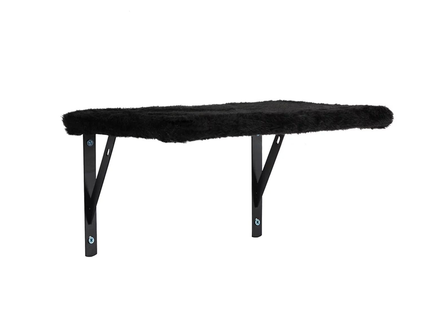 Cat Wall Shelves and Perches Set, Cat Tower for Adult Cats Mounted Cat Tree House for Indoor Cats Modern Furniture for Cat Sleeping Playing Lounging Climbing Cat Tree for Large, Black