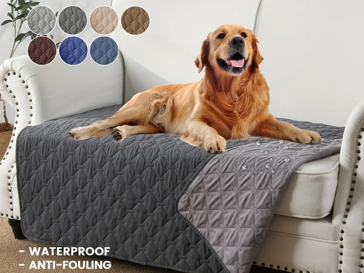 Double-Sided ANTI-LEAKAGE Dog Bed Cover 
