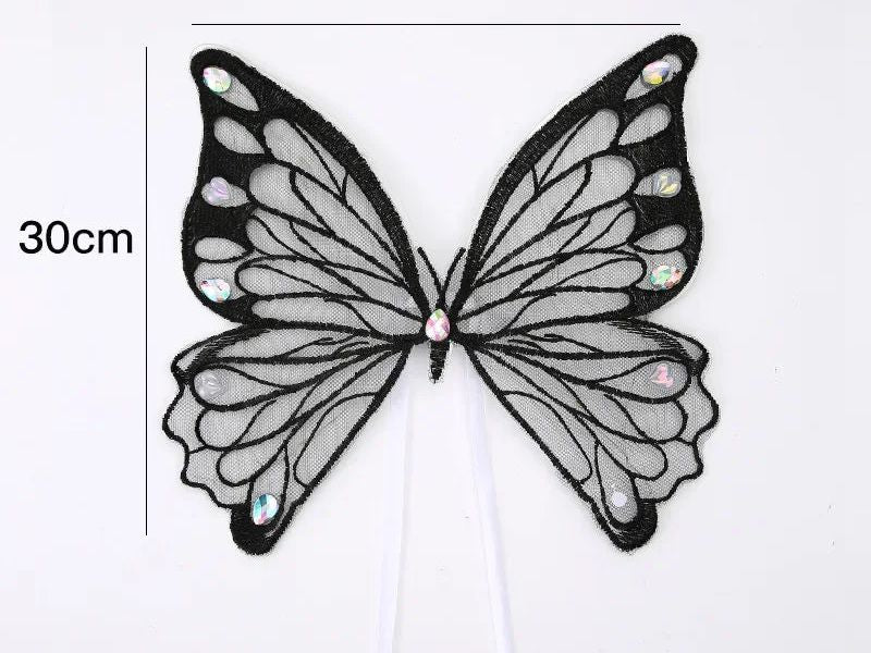 Dog Wings Glowing Butterfly Pet Back Decoration Creative Cute Pet Accessorie Dog Clothes for Small Medium Accessory Cat Supplies