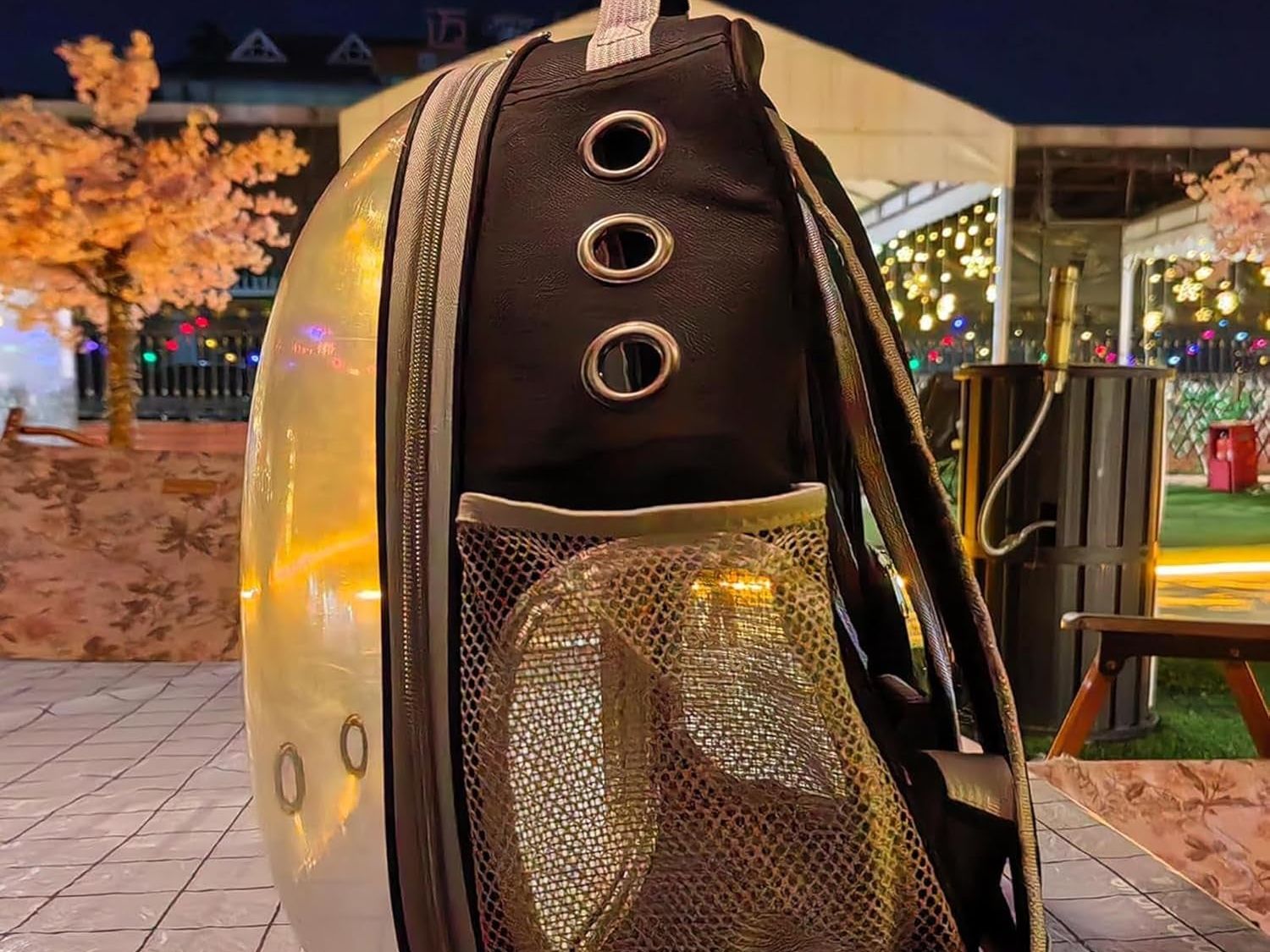 Cat Backpack Carrier Dog Carriers for Small Dogs Carrier Cat Bag Pet Carrier for Cat Carrier Backpack Cat Supplies Cat Travel Carrier Small Pet Carrier Airline Approved Dog Carrier, Black