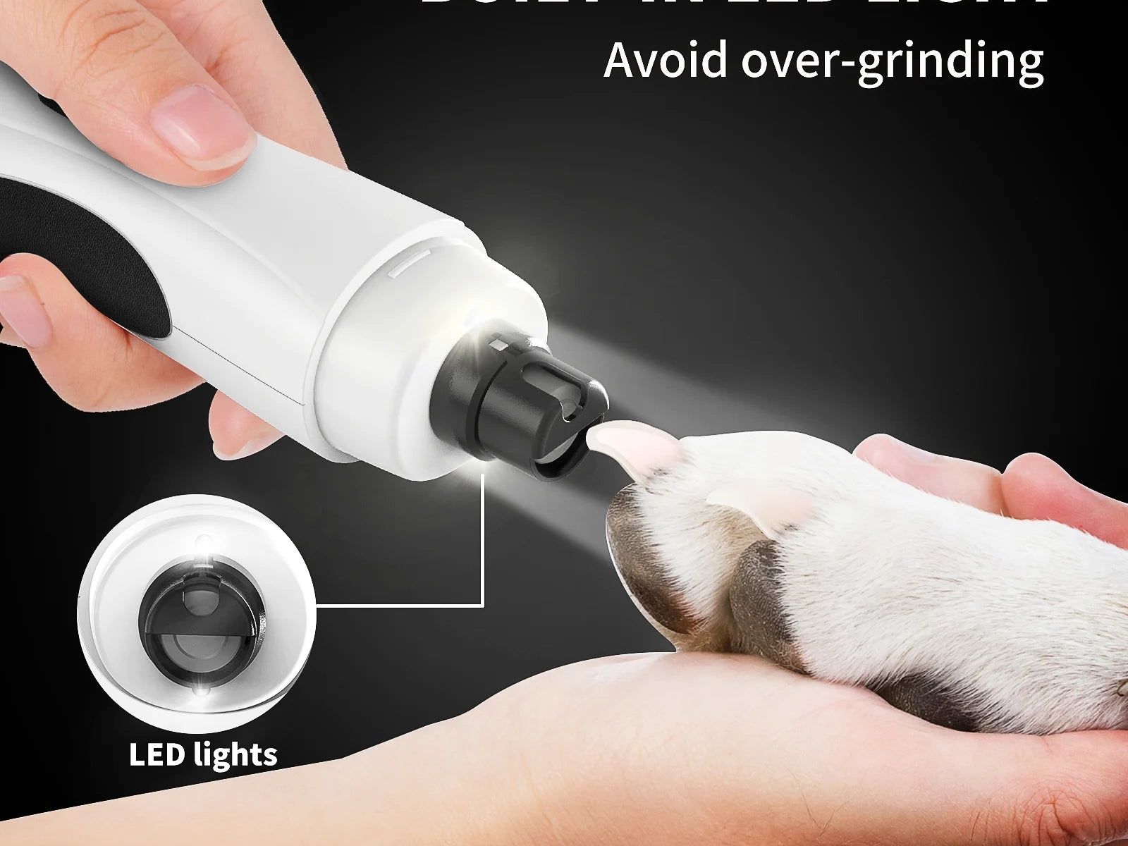 Pet Dog Nail Grinder
