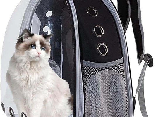Cat Backpack Carrier Dog Carriers for Small Dogs Carrier Cat Bag Pet Carrier for Cat Carrier Backpack Cat Supplies Cat Travel Carrier Small Pet Carrier Airline Approved Dog Carrier, Black