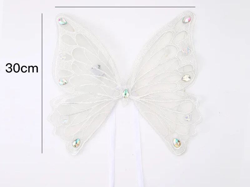 Dog Wings Glowing Butterfly Pet Back Decoration Creative Cute Pet Accessorie Dog Clothes for Small Medium Accessory Cat Supplies