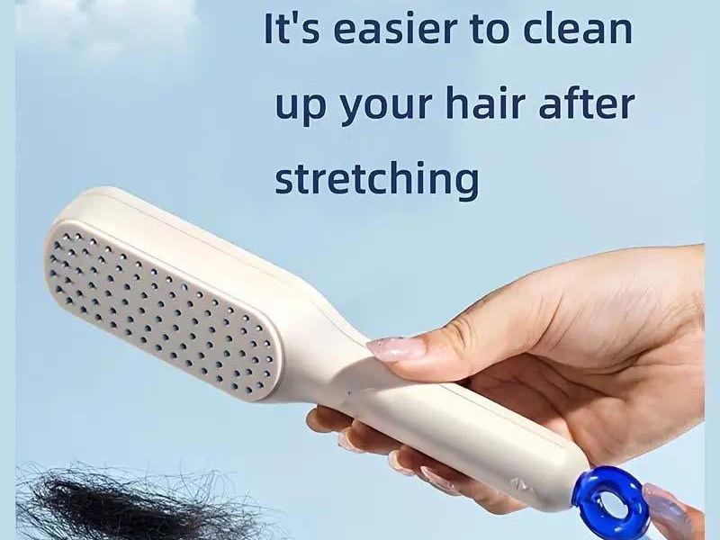 Easy Cleaning Pet Comb Brush (Gookka) Foaming Hair Brush for Soap,Pet Grooming Brush for Cats and Dogs Self-Cleaning Pet