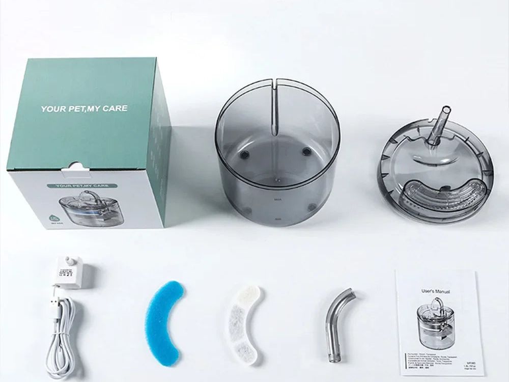 Pet Cat Water Fountain Filter Automatic Sensor Drinker Pet Feeder for Cat Dog Feeder Pet Water Dispenser Auto Drinking Fountain