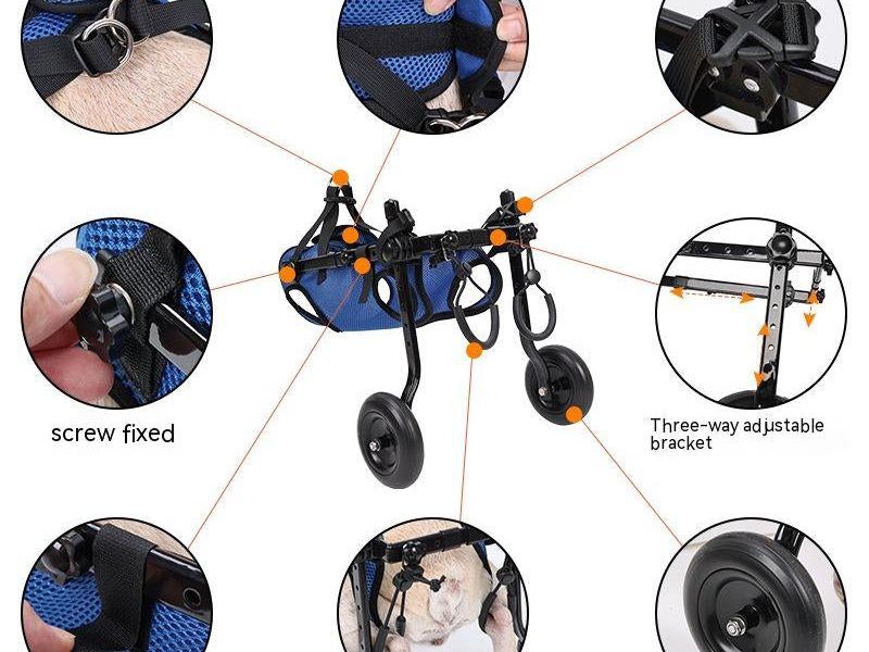 Pet Disabled Dog Wheelchair Scooter