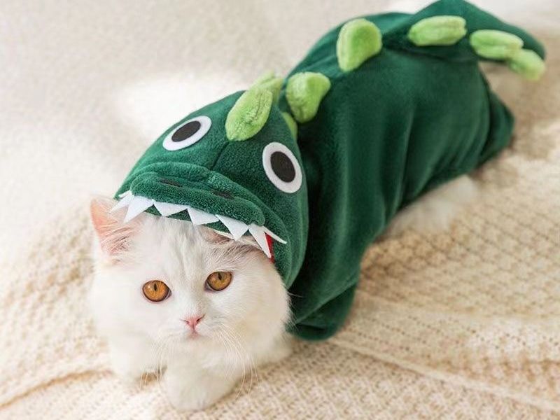 Cat Pet Clothing Anti-Lint Winter