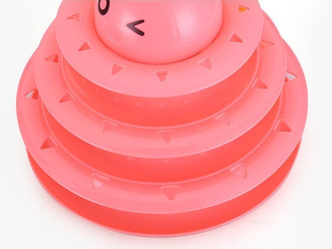 Color Cat Toy Cat Toy Three-Layer Round
