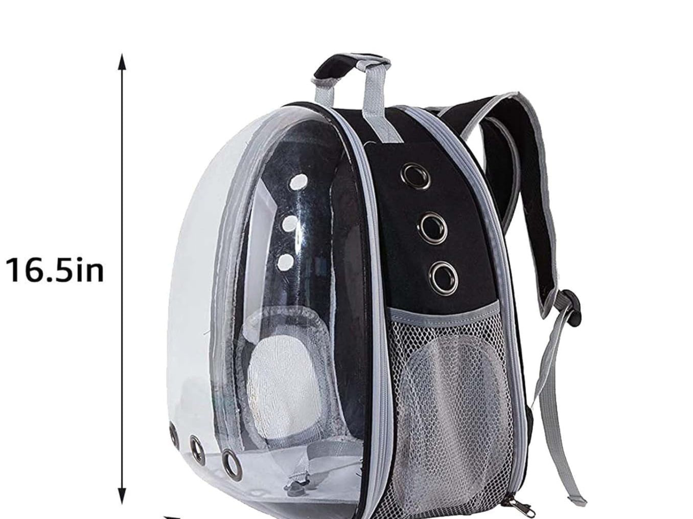 Cat Backpack Carrier Dog Carriers for Small Dogs Carrier Cat Bag Pet Carrier for Cat Carrier Backpack Cat Supplies Cat Travel Carrier Small Pet Carrier Airline Approved Dog Carrier, Black