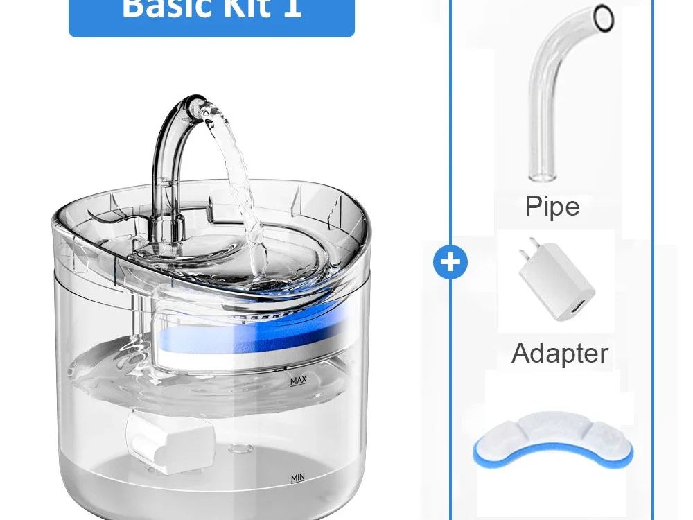 Pet Cat Water Fountain Filter Automatic Sensor Drinker Pet Feeder for Cat Dog Feeder Pet Water Dispenser Auto Drinking Fountain