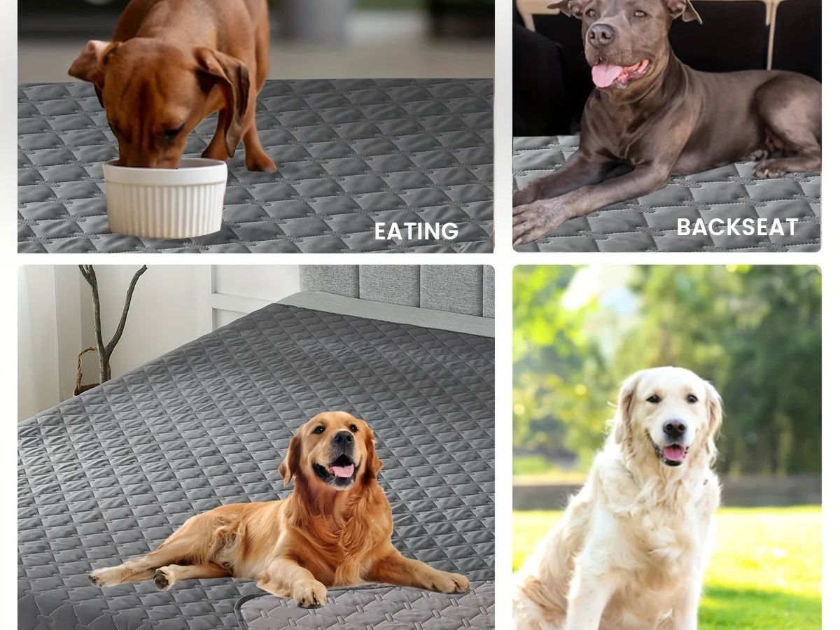 Double-Sided ANTI-LEAKAGE Dog Bed Cover 