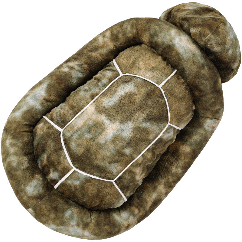 Tortoise Dual Purpose Transfiguration Multifunctional Pet Nest Winter Warm Clothing