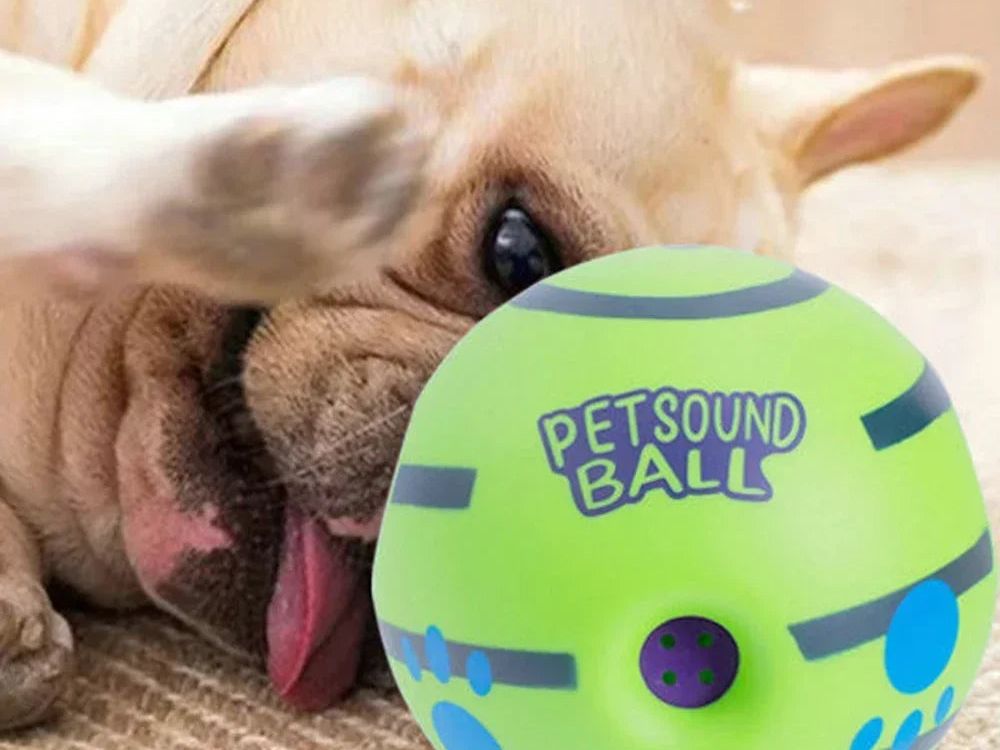 Dog Toy Funny Interactive Giggle Ball 