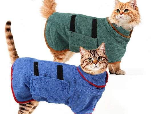 Dog Bath Towels, Pet Absorbent Bathrobes, Large and Small Dogs, Clean the Whole Body, Wrap Cats, Bath Towels