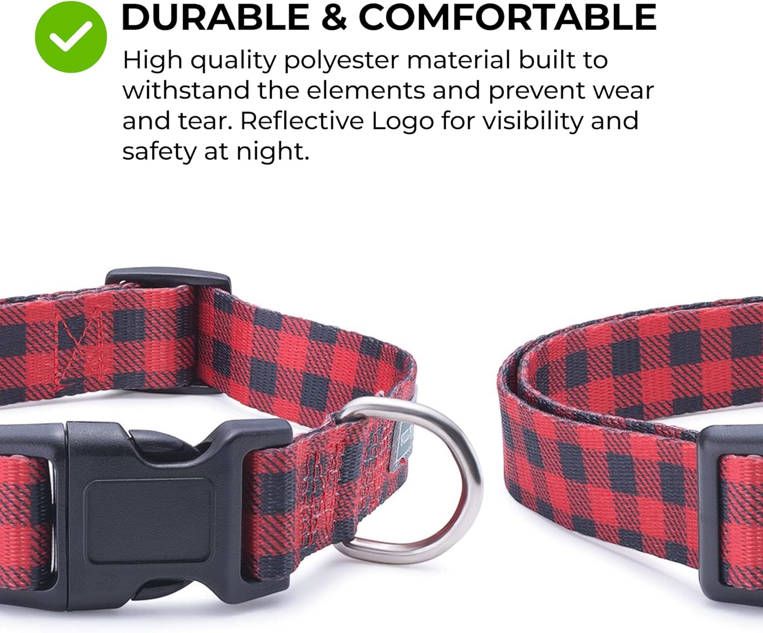 Show Your Patriotism with the American Flag Dog Collar - Classic Style, 5 Adjustable Sizes Available