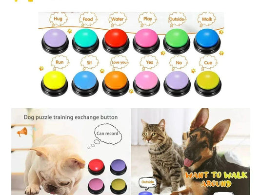 Funny Recordable Talking Buttons Starter Bundle Savings