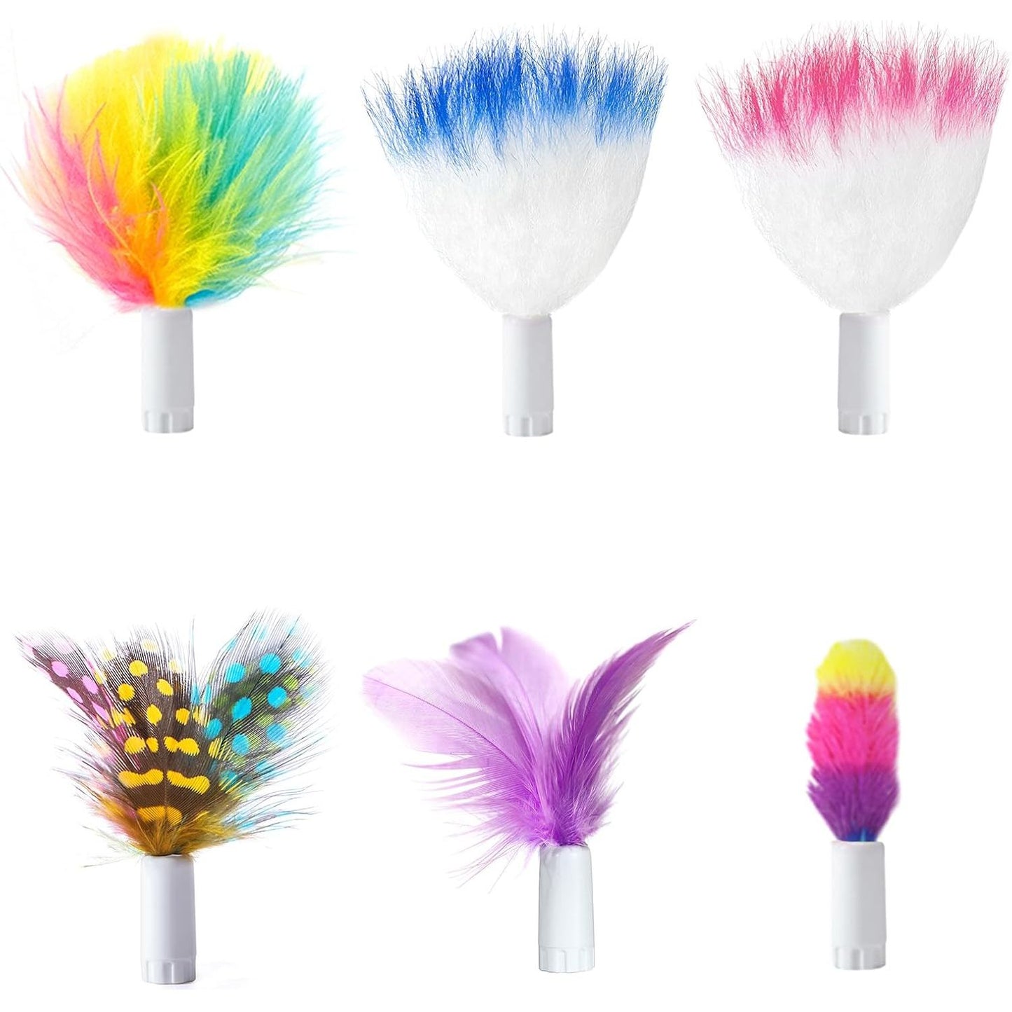 2-in-1 Interactive Cat Toys for Indoor Use - Automatic Toy Balls and Mice with Ambush Feather Attachments, Dual Power Supply, Adjustable Speed, and Auto On/Off Functionality