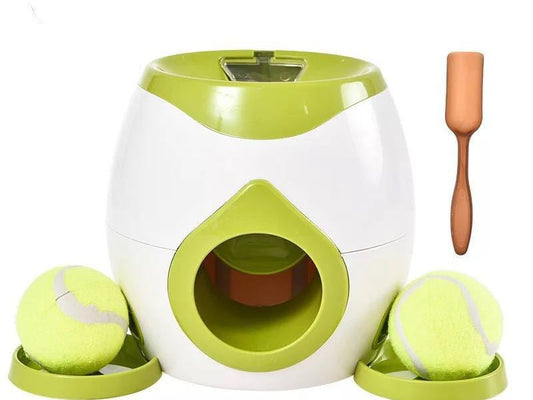 Smart Pet Feeder Tennis Ball Missing Device Throwing Reward Machine