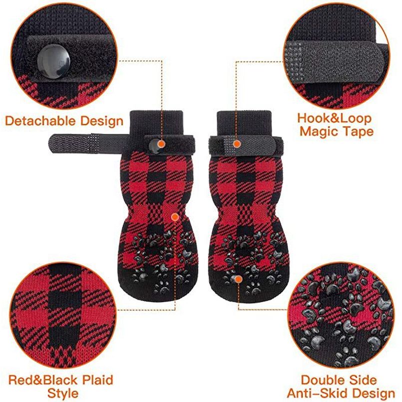 Dog Socks Cotton Socks Pet Supplies