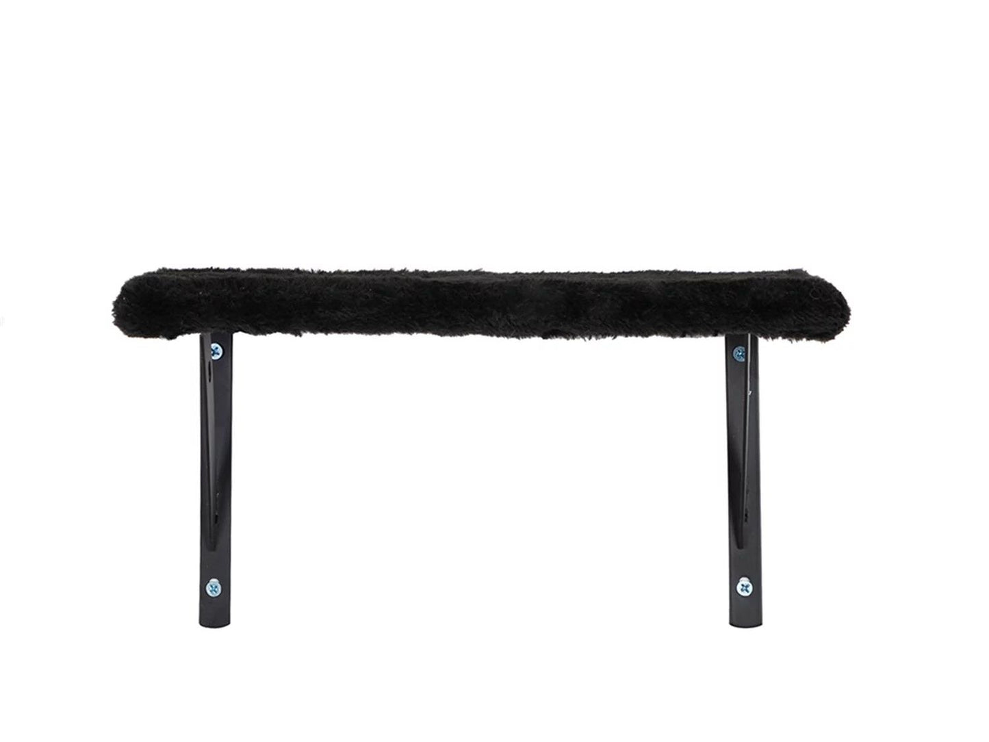 Cat Wall Shelves and Perches Set, Cat Tower for Adult Cats Mounted Cat Tree House for Indoor Cats Modern Furniture for Cat Sleeping Playing Lounging Climbing Cat Tree for Large, Black