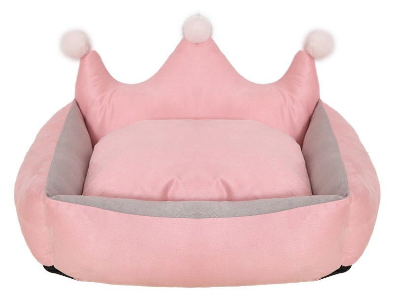 Scratch Resistant Crown Dog Bed