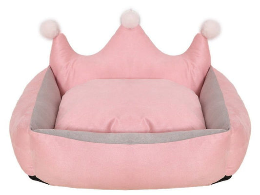 Scratch Resistant Crown Dog Bed