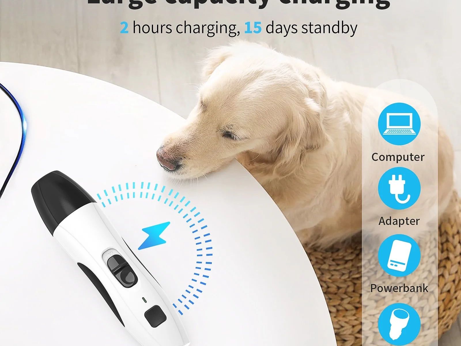 Pet Dog Nail Grinder
