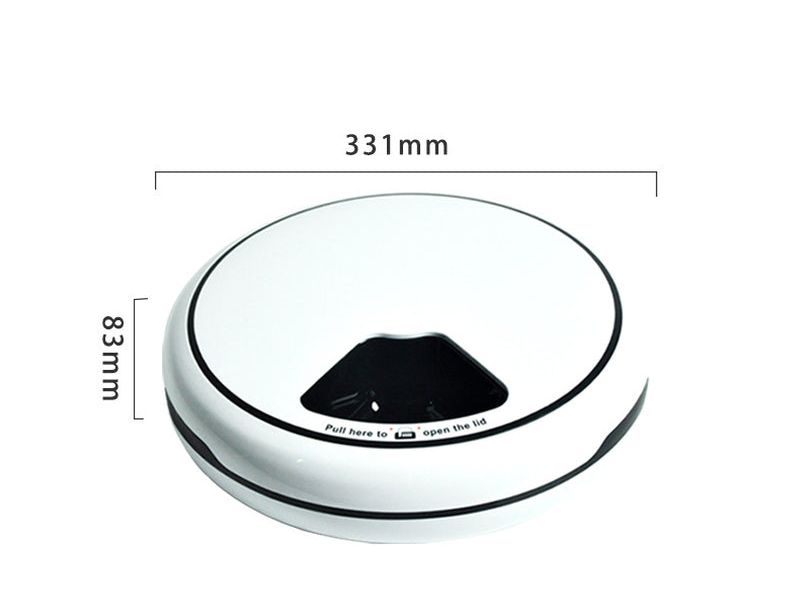 Automatic Intelligent Turntable Pet Feeder Electric Voice Prompt Unmanned Feeding Machine
