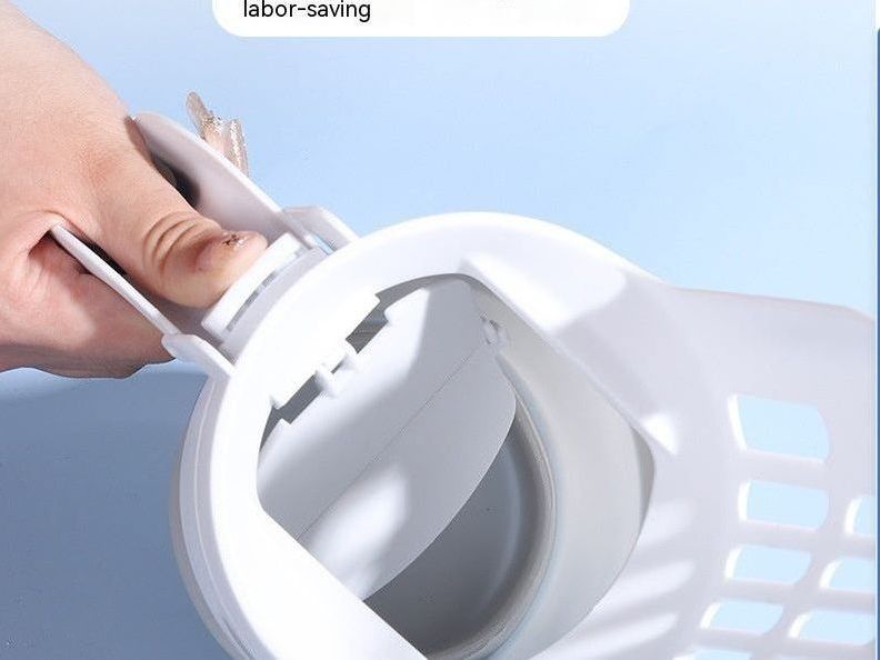 Cat Litter Scoop with Refill Bags – Self-Cleaning System for Easy Cleaning