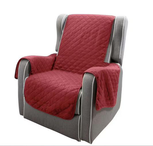 Double-Sided Recliner Chair Cover – Reversible Furniture Protector