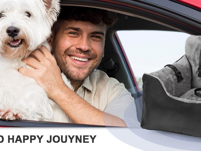 Canine Car Seat – Portable Kennel Carrier for Safe Travel