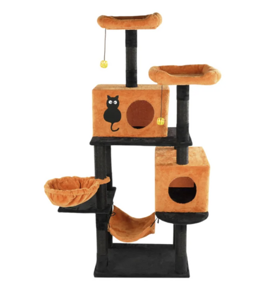 Spooky Paws Cat Tower – Halloween Fun for Felines