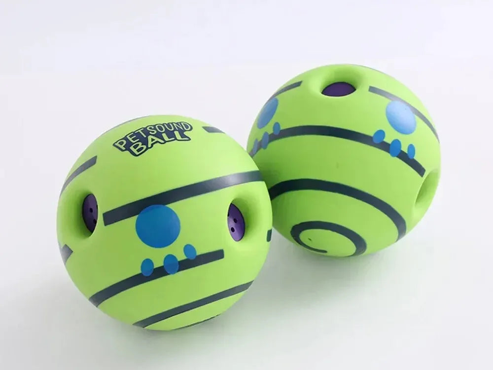 Glow & Giggle Interactive Dog Ball – Durable Rolling Play for Pets