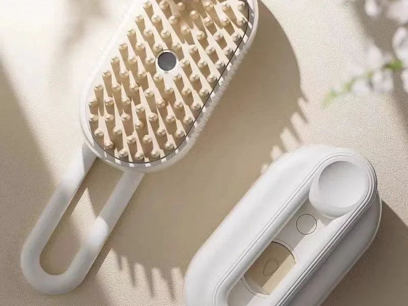 3-in-1 Electric Pet Cleaning Brush – Grooming & Massage Comb for Dogs & Cats