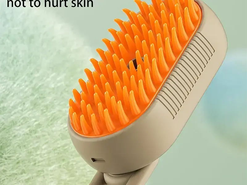 3-in-1 Electric Pet Cleaning Brush – Grooming & Massage Comb for Dogs & Cats