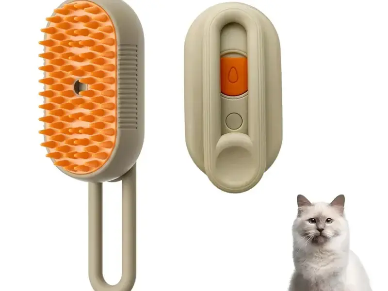 3-in-1 Electric Pet Cleaning Brush – Grooming & Massage Comb for Dogs & Cats